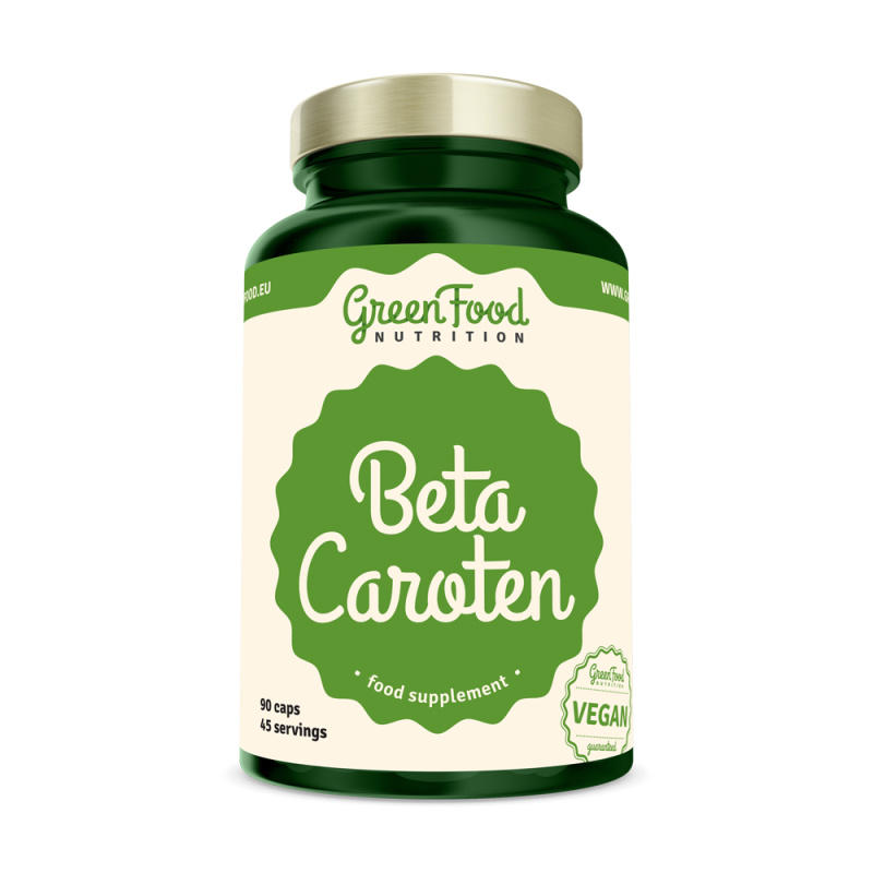GreenFood Beta Caroten 90 kapslí