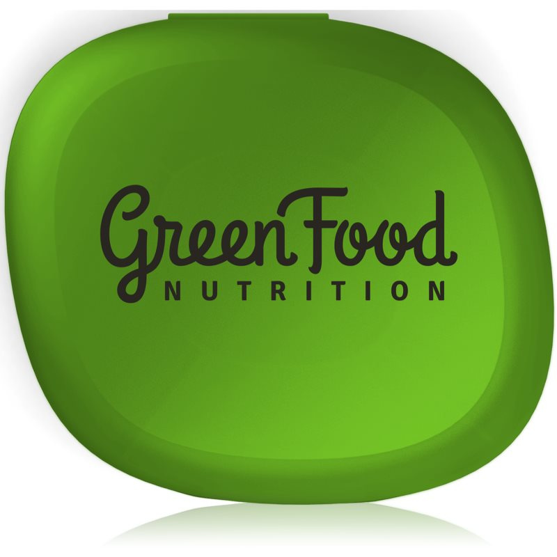 GreenFood Pillbox (zásobník na tablety) - zelená