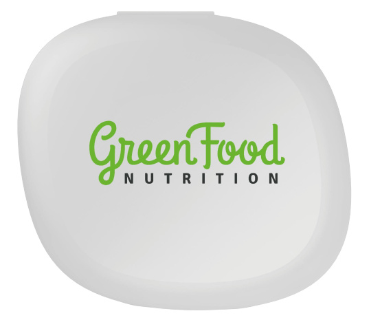 GreenFood Nutrition Greenfood Pillbox na kapsle, bílý