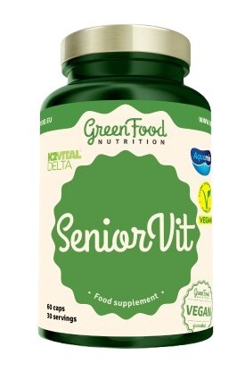 GreenFood SeniorVit 60 kapslí