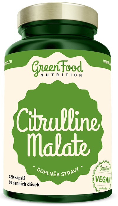 GreenFood Citrulline Malate 120 kapslí