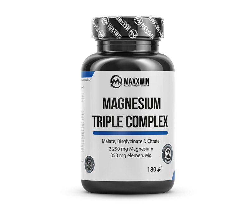 MAXXWIN Magnesium Triple Complex 180 kapslí 