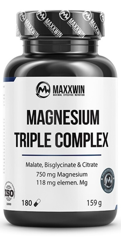 MAXXWIN Magnesium Triple Complex 180 kapslí 