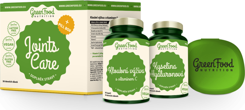 GreenFood Nutrition Joints Care + Pillbox