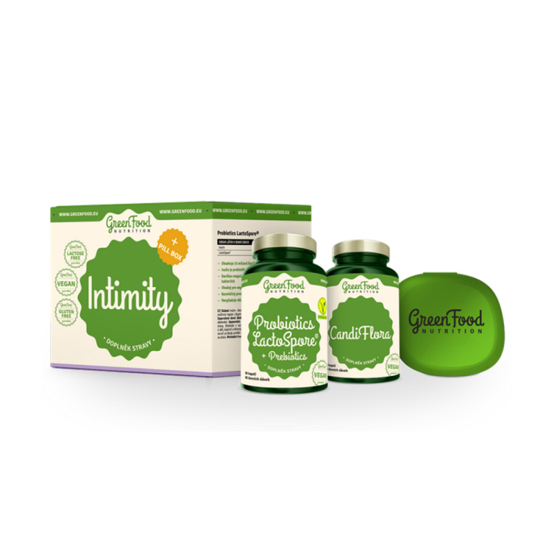 GreenFood Nutrition Intimity + Pillbox
