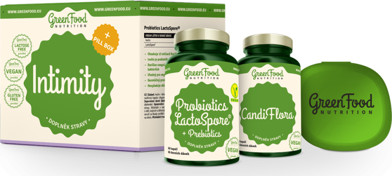 GreenFood Nutrition Intimity + Pillbox