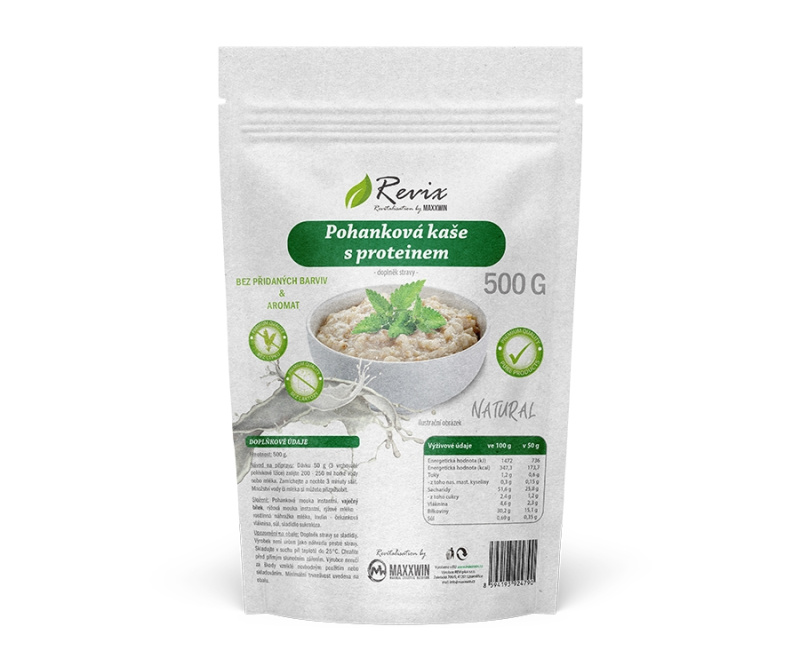 Revix Pohanková proteinová kaše 500 g - natural