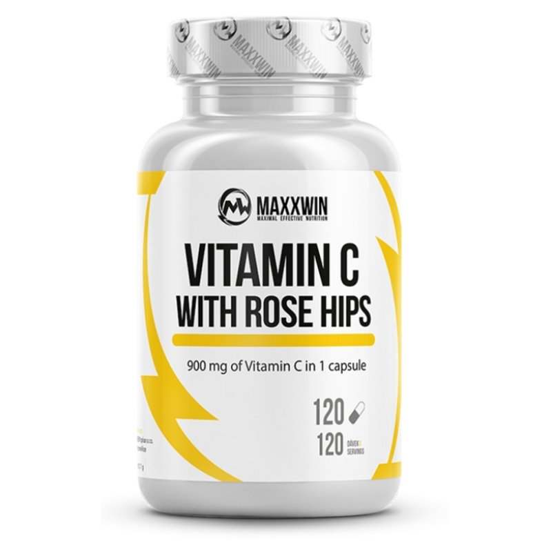 MAXXWIN Vitamín C 900 se šípky 120 kapslí