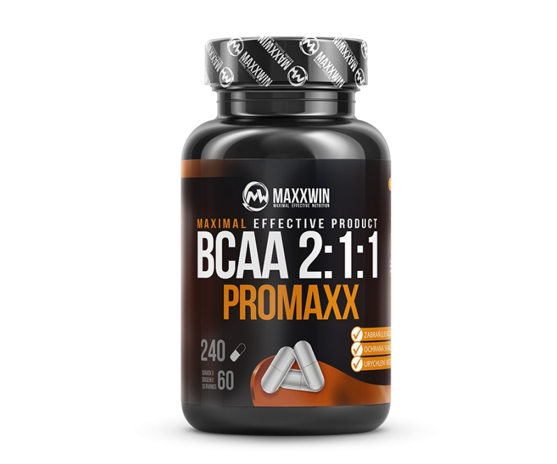 MAXXWIN BCAA Promaxx 2:1:1 - 240 kapslí