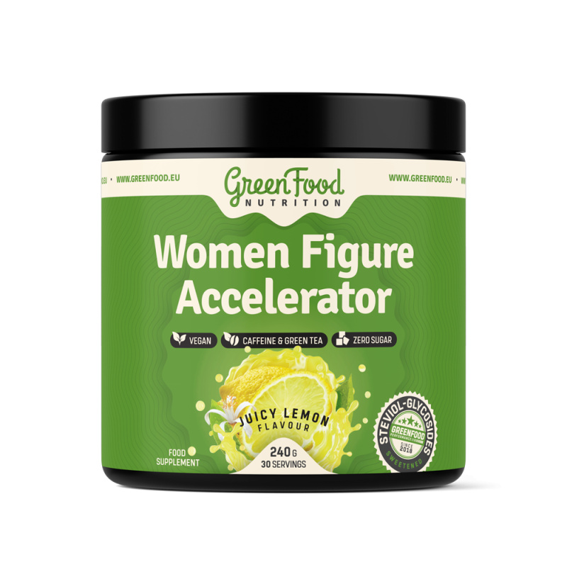 GreenFood Nutrition Women Figure Accelerator 240 g příchuť: Mango