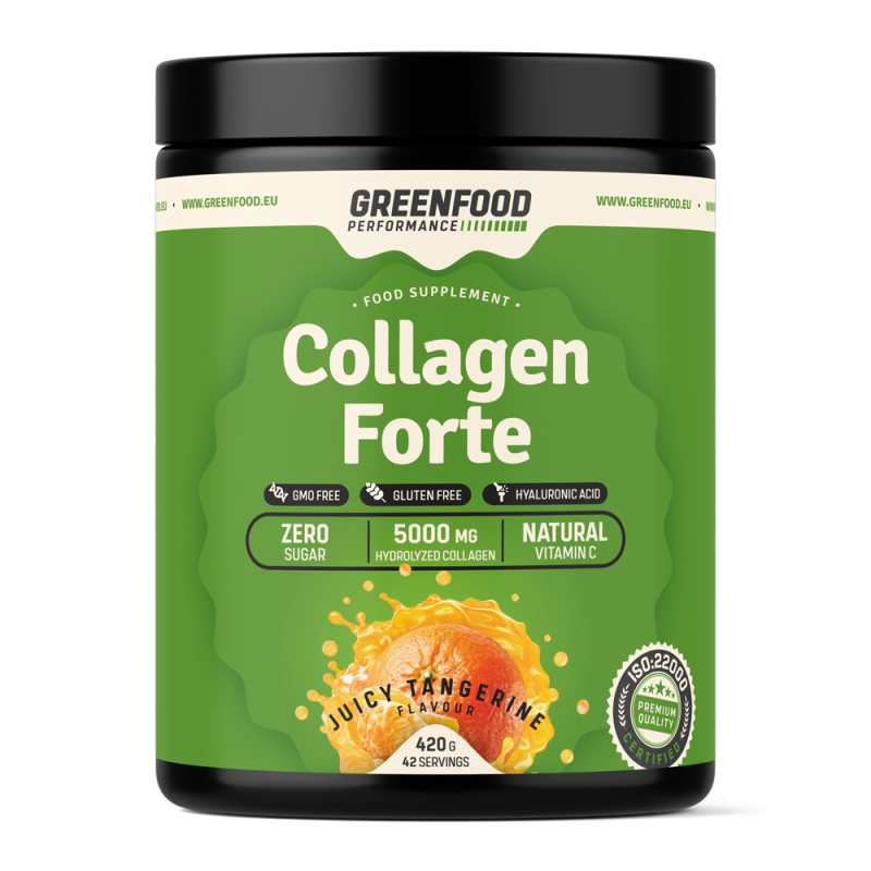 GreenFood Nutrition Collagen Forte 180 g příchuť: Meloun