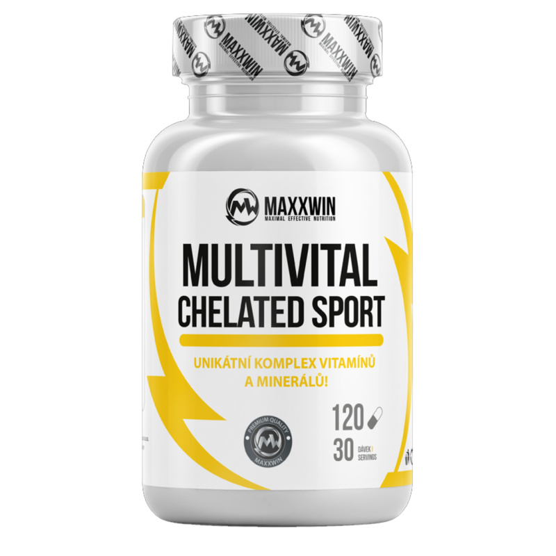 MAXXWIN Multivital Chelated Sport 120 kapslí