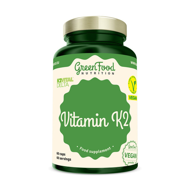 GreenFood Vitamín K2 60 kapslí