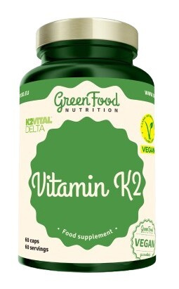GreenFood Vitamín K2 60 kapslí