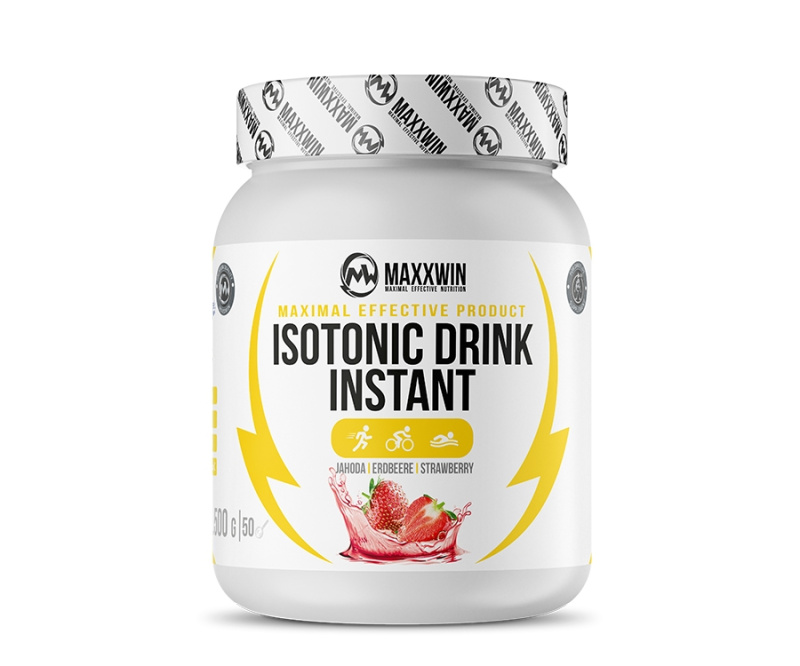 MAXXWIN Isotonic drink instant 1500g - jahoda