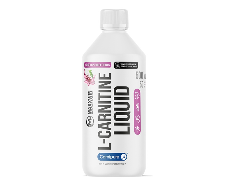 MAXXWIN L-Carnitine Liquid 500ml - višeň