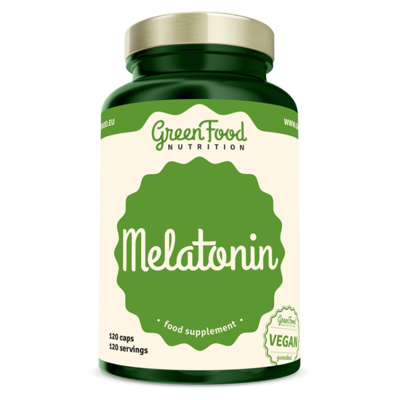 GreenFood Melatonin 120 kapslí