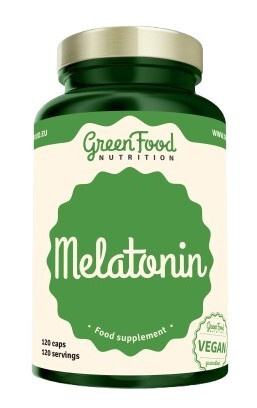 GreenFood Melatonin 120 kapslí