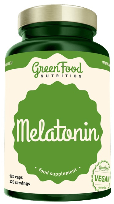 GreenFood Melatonin 120 kapslí
