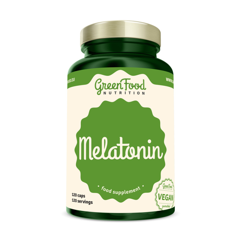 GreenFood Melatonin 120 kapslí
