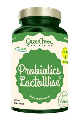 GreenFood Probiotics LactoWise 60 kapslí
