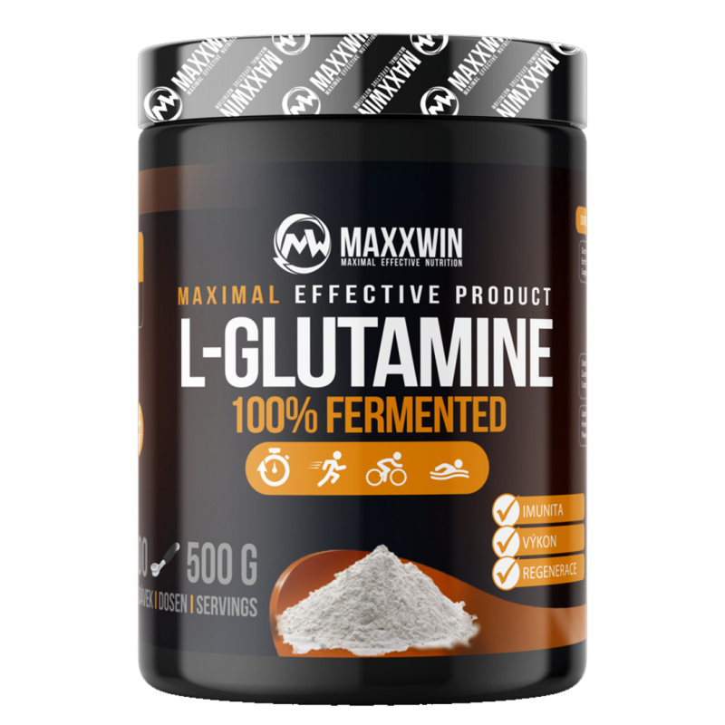 MAXXWIN L-Glutamine 100% Fermented 500 g - citron