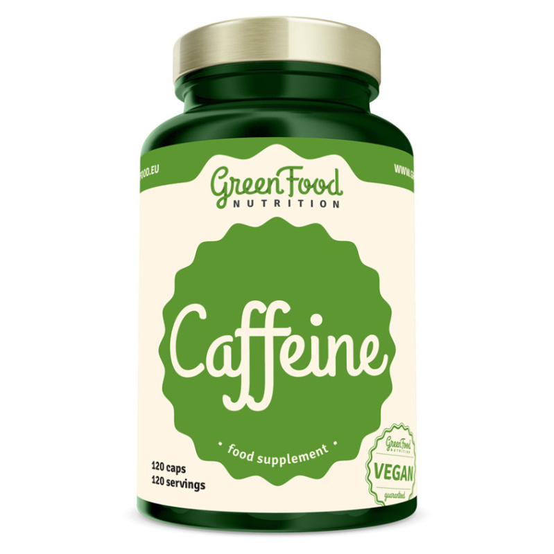 GreenFood Caffeine 120 kapslí