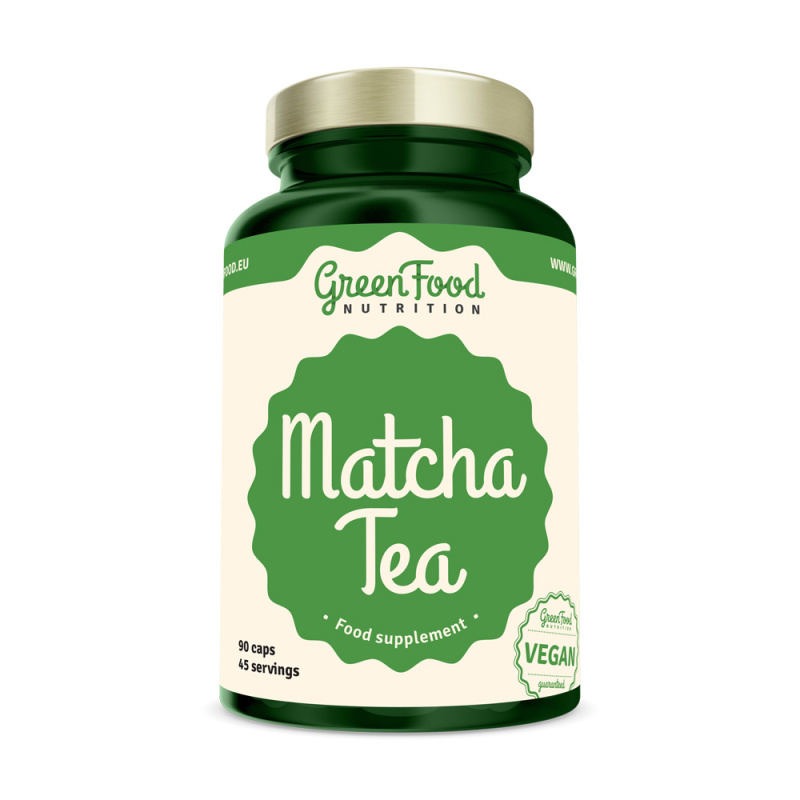 GreenFood Matcha Tea 90 kapslí
