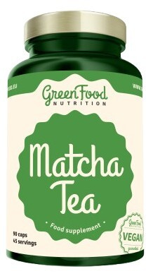 GreenFood Matcha Tea 90 kapslí