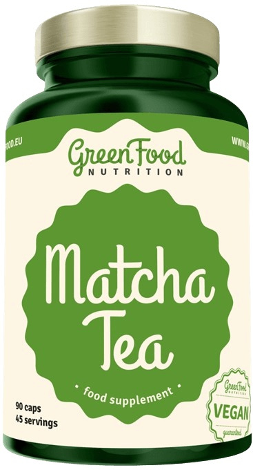 GreenFood Matcha Tea 90 kapslí