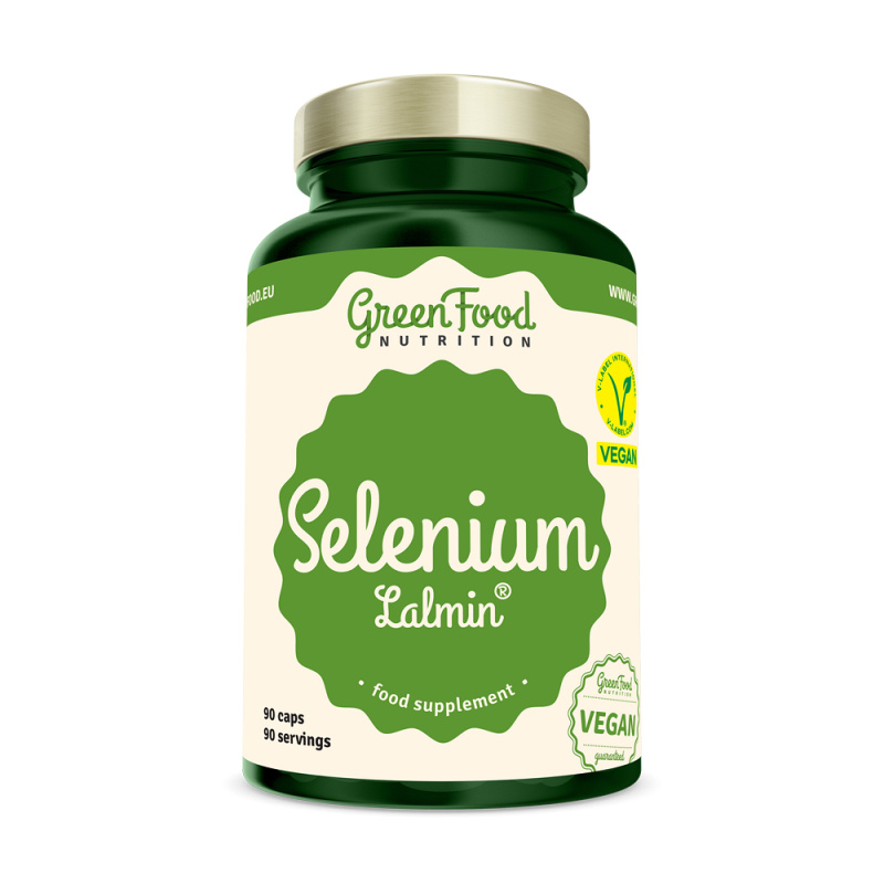 GreenFood Nutrition GreenFood Selen Lalmin®, 90 ks