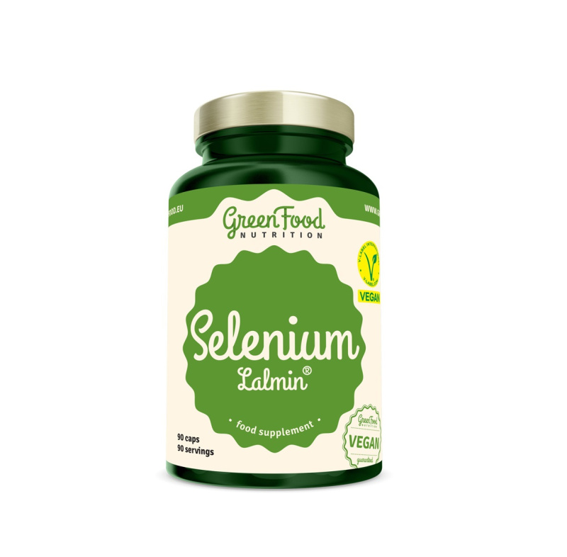 GreenFood Nutrition GreenFood Selen Lalmin®, 90 ks