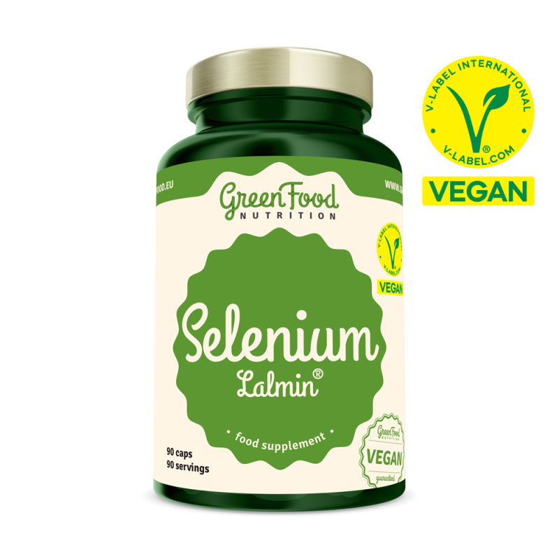 GreenFood Nutrition GreenFood Selen Lalmin®, 90 ks