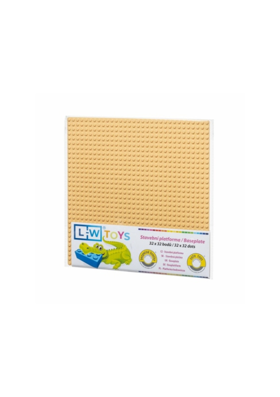L-W Toys Základová deska 32x32 pleťová