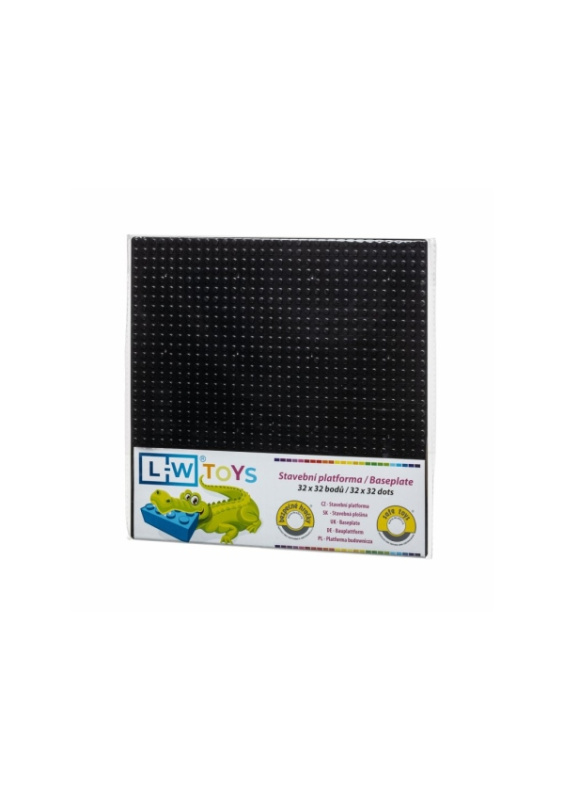 L-W Toys Základová deska 32x32 černá