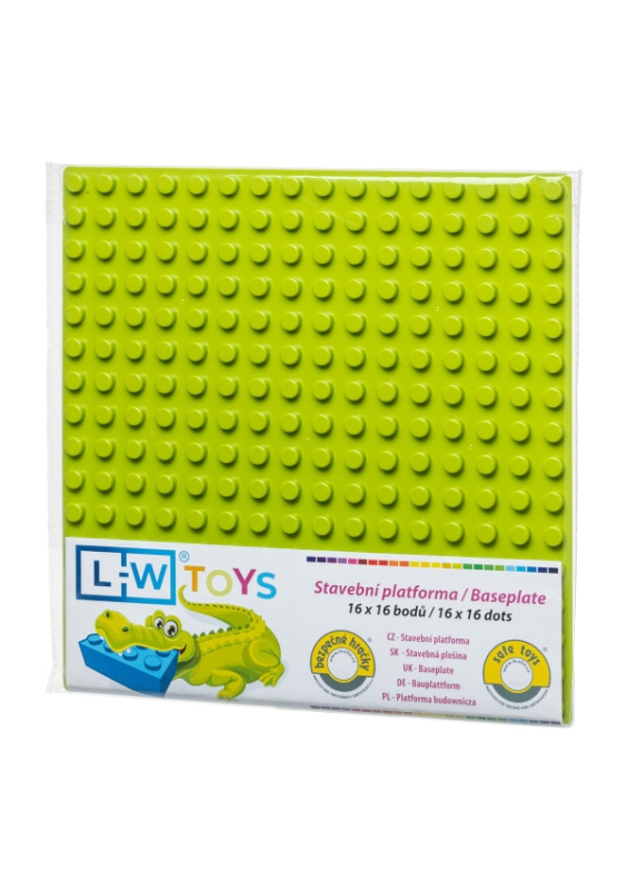 L-W Toys Podložka na stavění - JUNIOR KOSTKY
