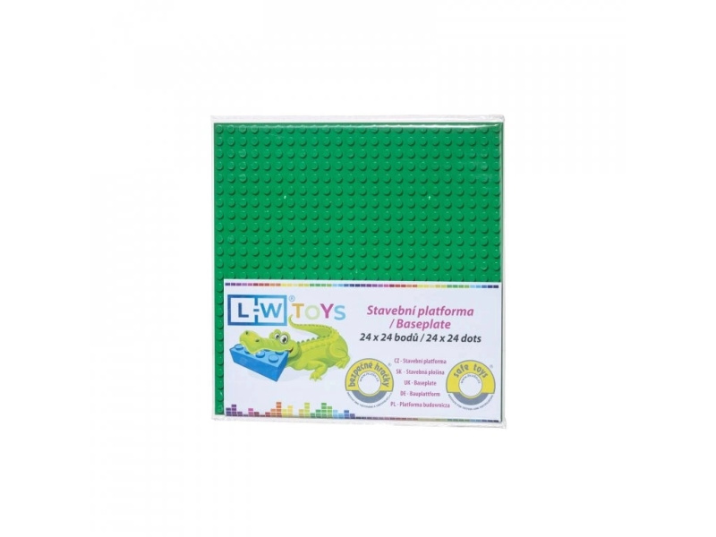L-W Toys Základová deska 24x24 zelená