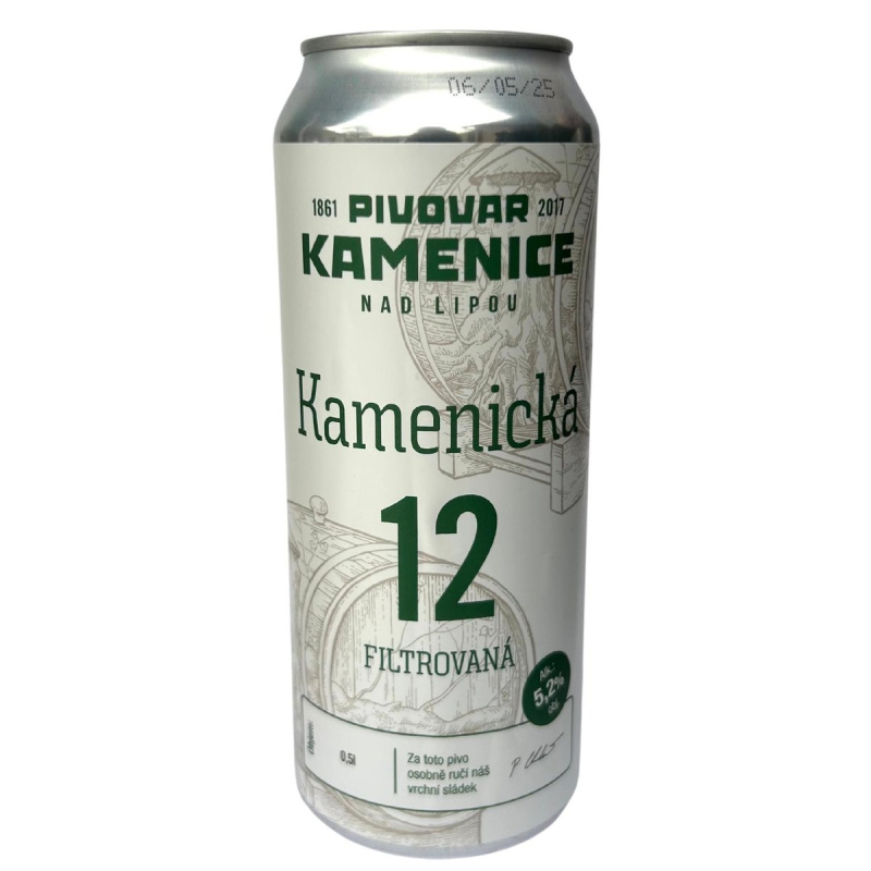 Kamenice 12° plech