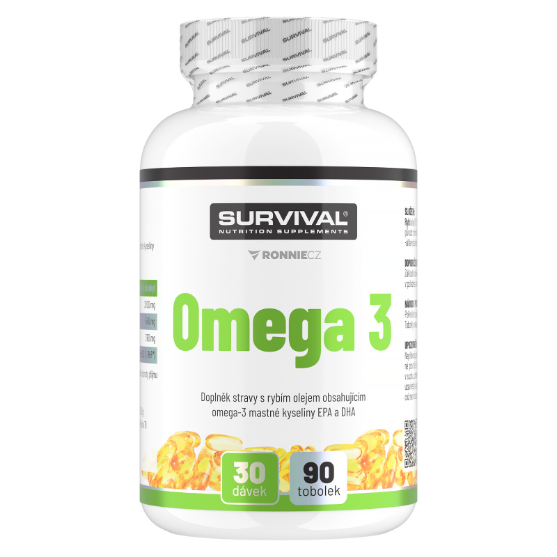 Survival: Omega 3, 90 tob