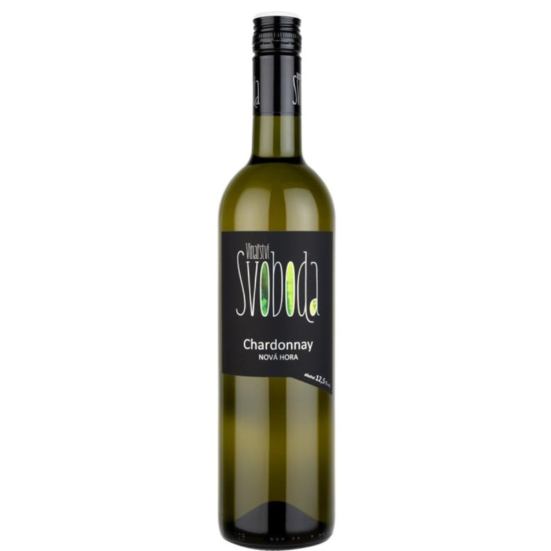 Vinařství Svoboda Chardonnay Nová Hora 2023 pozdní sběr