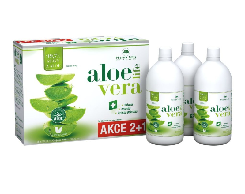 PHARMA ACTIV AloeVeraLife 2+1 1000 ml