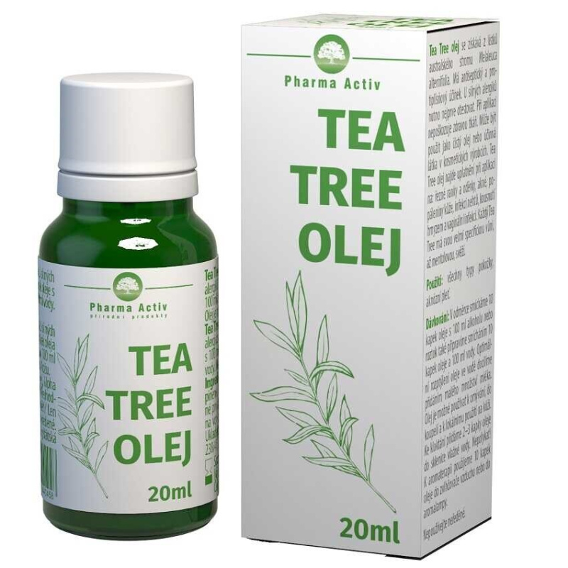Pharma Activ Tea Tree olej s kapátkem lokální péče s Tea Tree oil 20 ml