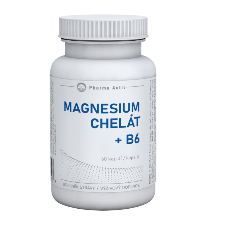 Magnesium Chelát + B6 cps.60