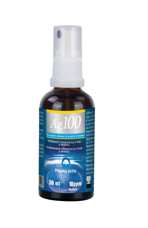 Pharma Activ Koloidní stříbro 10ppm sprej 50 ml