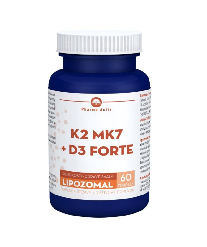 LIPOZOMAL K2 MK7+D3 forte tob.60