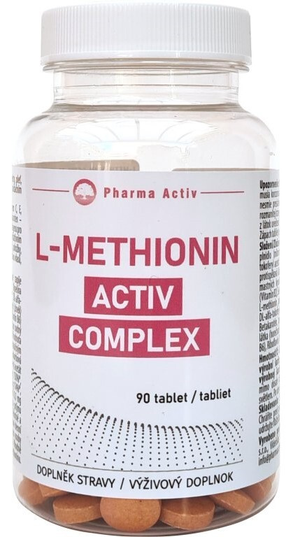 PHARMA ACTIV L-methionin activ complex 90 tablet