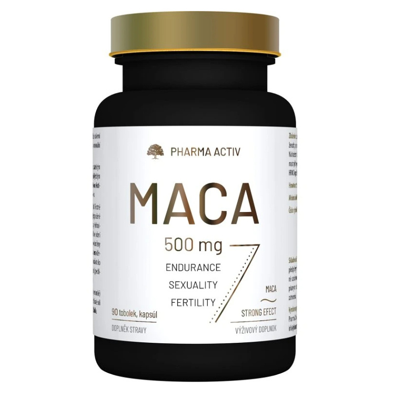 PHARMA ACTIV Maca 500 mg 90 tobolek