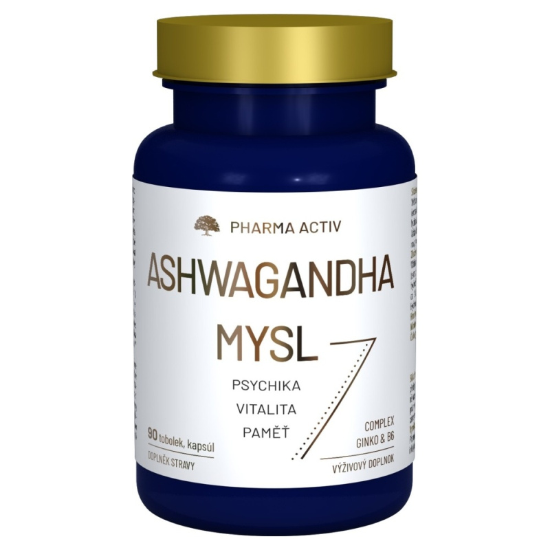 PHARMA ACTIV Ashwagandha mysl 90 tobolek