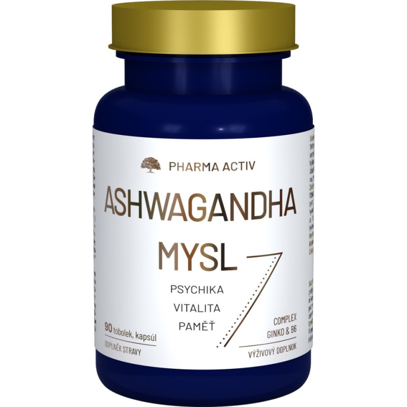PHARMA ACTIV Ashwagandha mysl 90 tobolek