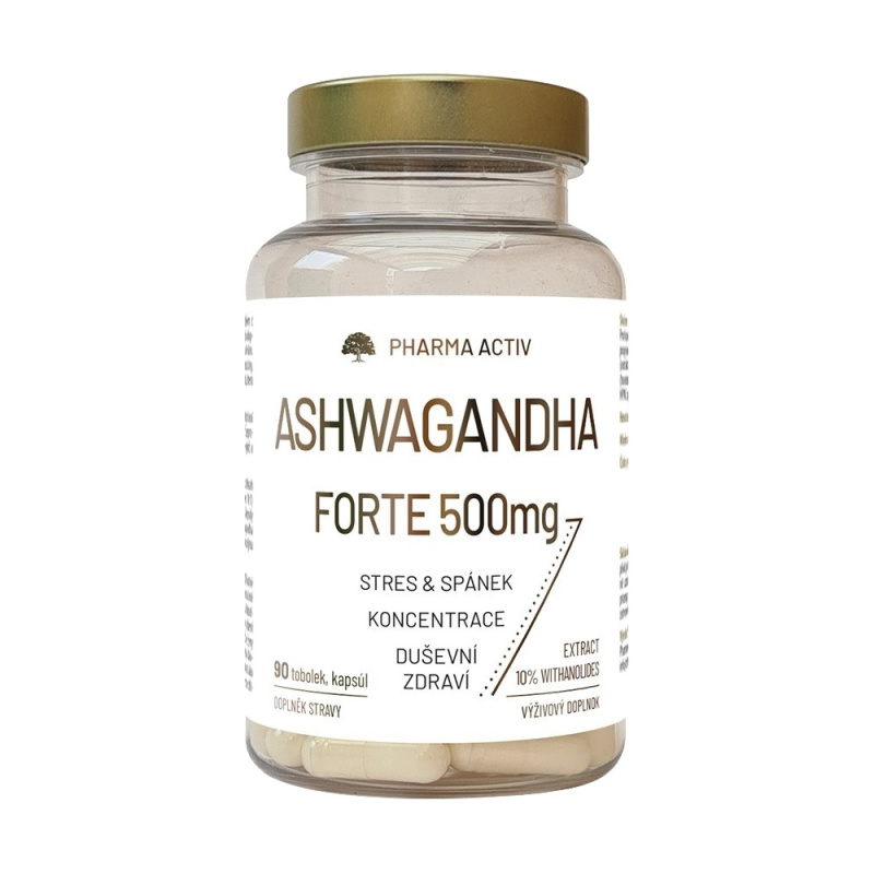 PHARMA ACTIV Ashwagandha Forte 500 mg 90 tobolek